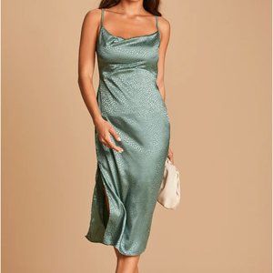 Lulus Sage Green Midi Dress